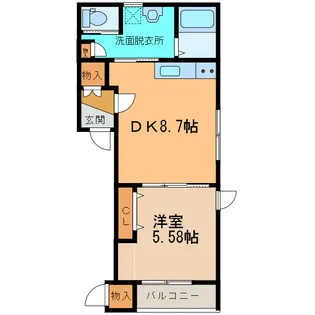 LienIV【1階】の間取り