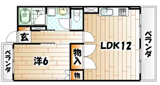 戸ノ上台メイゾン【2階】の間取り