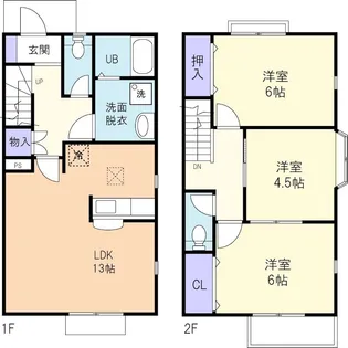 LIGHT HILLS IIの間取り