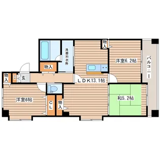 PROTK【2階】の間取り