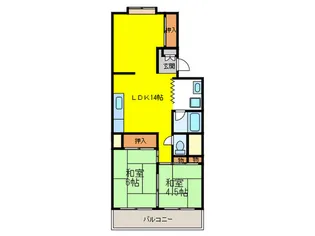 第一地録ビル【2階】の間取り