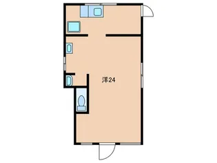 マスダビル【1階】の間取り