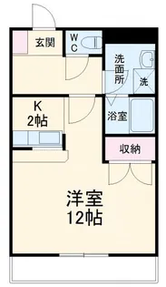 アメニティ冨士見【2階】の間取り