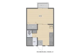 メゾン幸【2階】の間取り