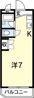 ハイツ高畠【2階】の間取り