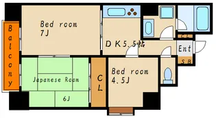 NOBSON西明石【3階】の間取り