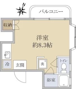 グランシア【3階】の間取り