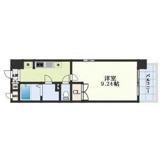 第30友健ビル【8階】の間取り