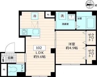 仮称)DECORA morishita【1階】の間取り