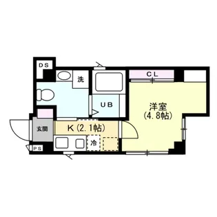 ナチュラルヴィレッジ シティ丸の内【3階】の間取り