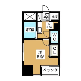 アネックスオマタII【6階】の間取り