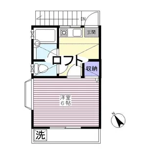 Mミレナリオ【2階】の間取り