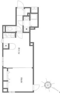 エルファーロ目黒I【2階】の間取り