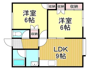 コミカルタイツ気象庁3【2階】の間取り