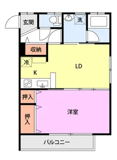 ファミール・アンカン【2階】の間取り