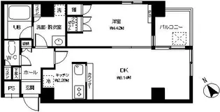 グランシャス浅草橋ル・リオン【5階】の間取り