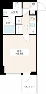 HY’s renata 南砂【5階】の間取り