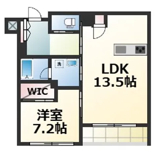 ラピス―ル【3階】の間取り