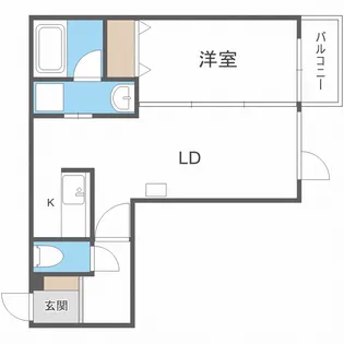 ラ・シュエット宮の森【1階】の間取り