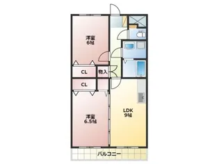 マンションYK2【1階】の間取り