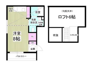 モク【4階】の間取り