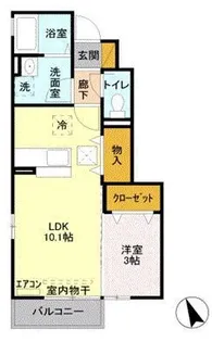 Fizz-Y【1階】の間取り