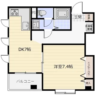 コナハウス【2階】の間取り