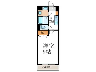 ウィステリア四番館【1階】の間取り