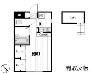 オリバーハウスII【1階】の間取り