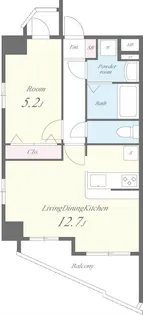 ソフィアコート扇【4階】の間取り