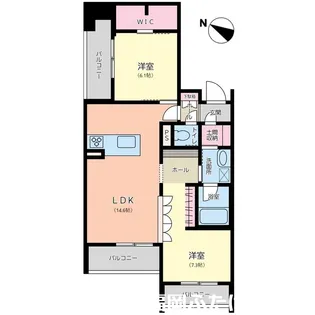 ル・シャノワールII【3階】の間取り