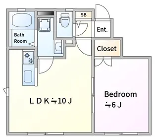 アルタピッコフィオーレ【1階】の間取り