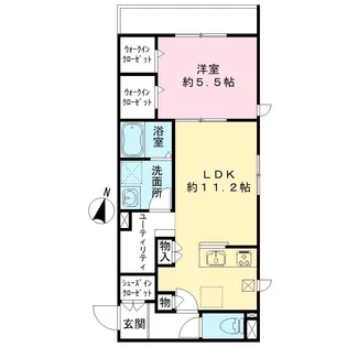 Green Heim Heian【2階】の間取り