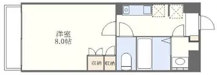 レキシントン・スクエア鍋島【7階】の間取り