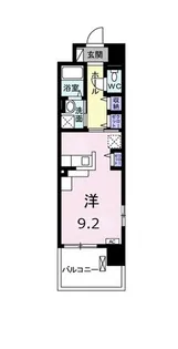 クレシア【3階】の間取り