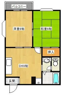 アピタシオン深井【2階】の間取り