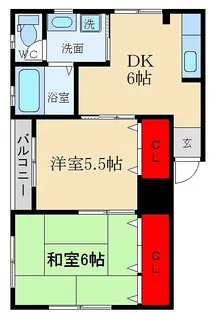 矢野マンション【3階】の間取り
