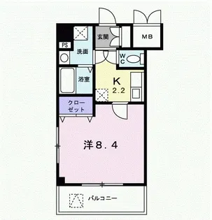 カーサ エテルナ【2階】の間取り