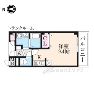 リバーレイクヒルズ【3階】の間取り