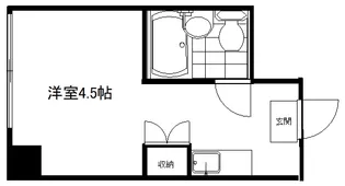 サンハイム田町【6階】の間取り
