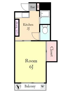 第1川上ビル【2階】の間取り