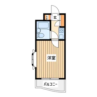 ライオンズマンション白楽【2階】の間取り