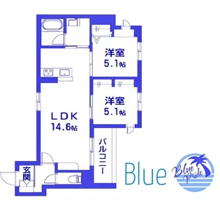 ベネオール鎌倉【2階】の間取り