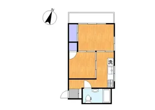 クラウンハイツ東中野【3階】の間取り