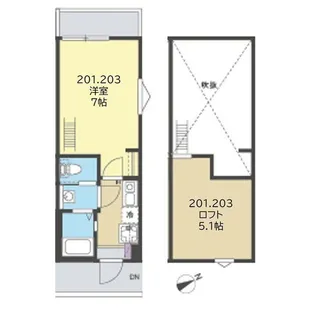 グローブテラス金沢文庫【2階】の間取り