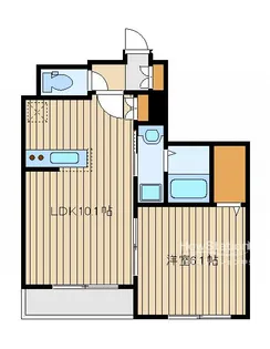シャリオ小茂根【2階】の間取り