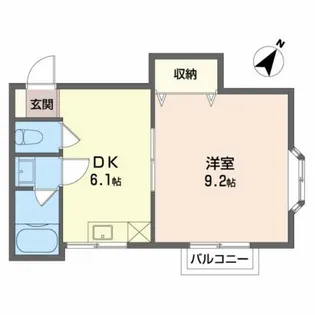 メゾン・ド・サンライズ II【2階】の間取り