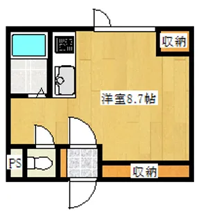ホワイトハウスII【2階】の間取り