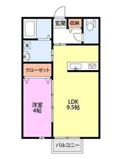 ベルハウス【2階】の間取り