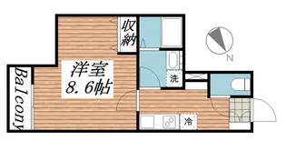 センターパーク綾瀬【1階】の間取り